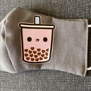NWOT Boba Face Mask Cover